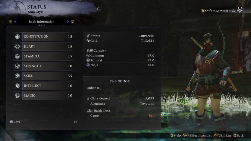 Nioh 3 Ninja Ravager Hatchet Build