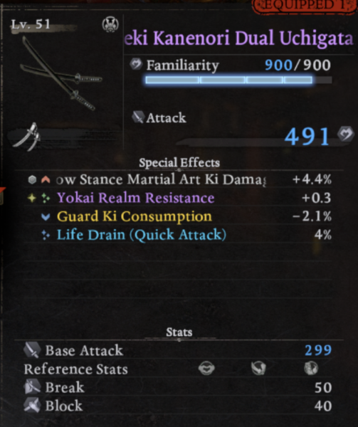 Nioh 3 Samurai Dual Swords Build - Flowing Flame