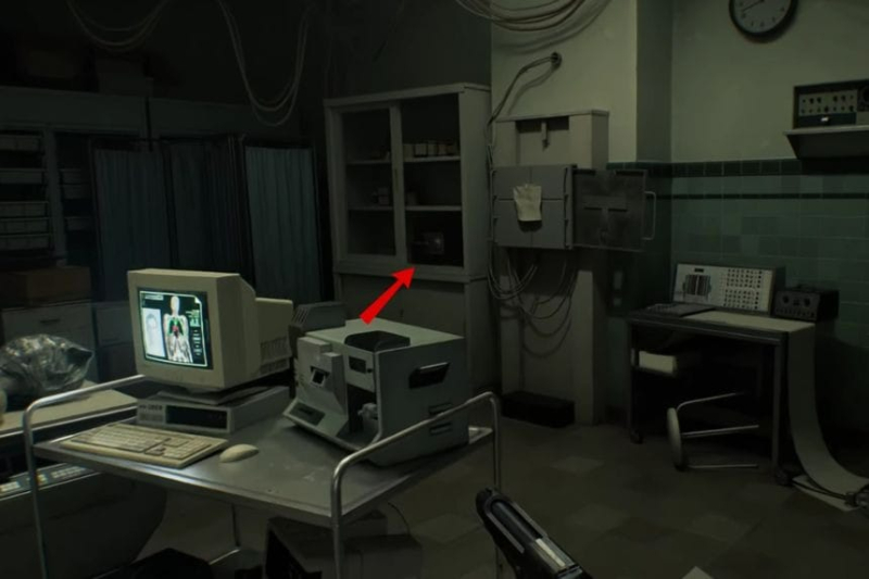 Resident Evil Requiem Examination Room Safe Code