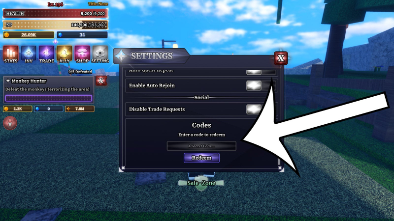 Sailor Piece codes for March 2026