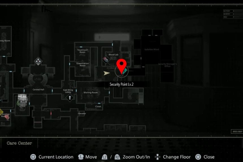 Security Manager’s Office Star Quartz Puzzle with Child Emily – Resident Evil Requiem