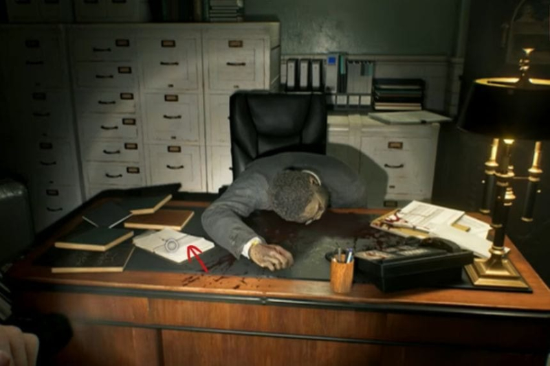 Security Manager’s Office Star Quartz Puzzle with Child Emily – Resident Evil Requiem