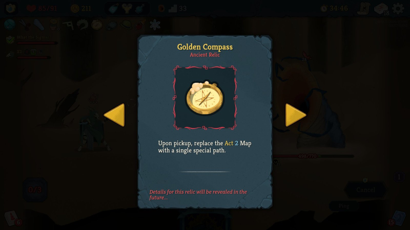 Slay the Spire 2 – Golden Compass Special Path