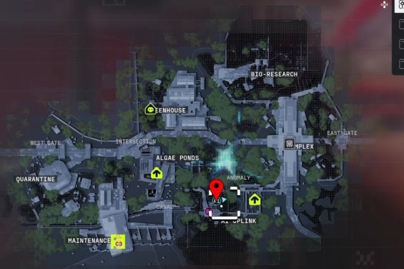 Trigger Alarms in the South Complex by Hacking a Terminal – Marathon