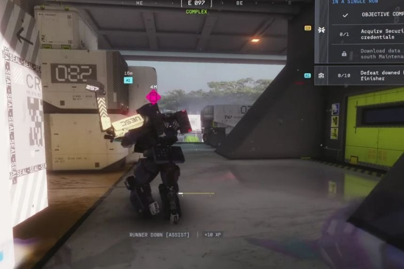 Trigger Alarms in the South Complex by Hacking a Terminal – Marathon