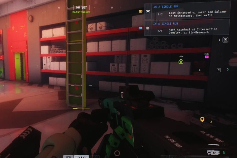 Where to find enhanced or rarer rod salvage in maintenance in Marathon