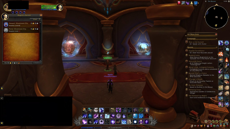 WoW Midnight – Silvermoon Mage Portal Trainer Location