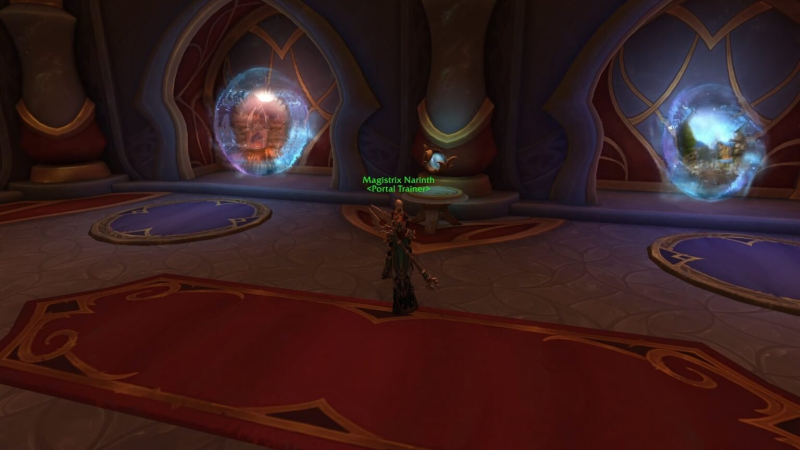 WoW Midnight – Silvermoon Mage Portal Trainer Location