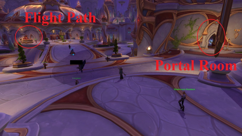 WoW Midnight – Silvermoon Mage Portal Trainer Location