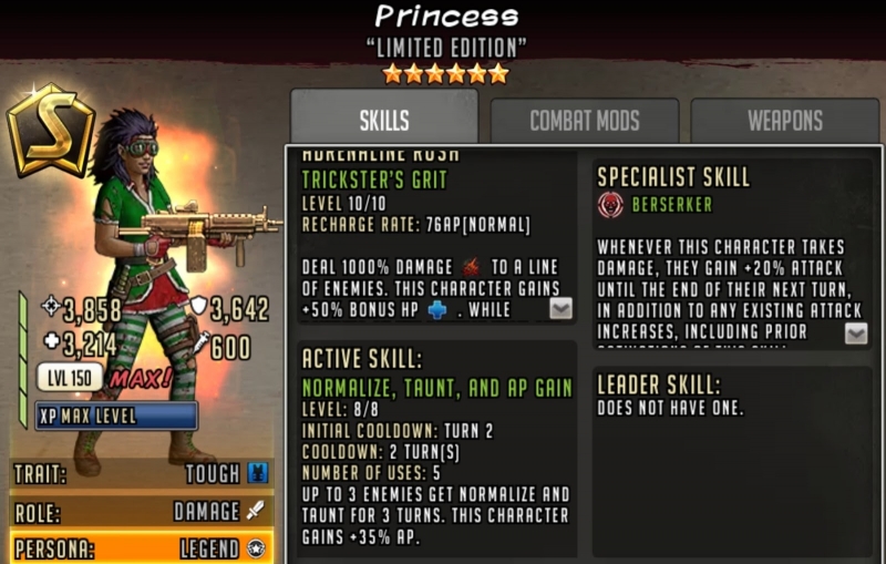 [S-Class] Character Spotlight: Princess